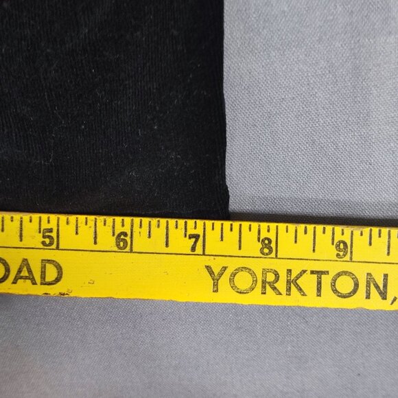 Calvin Klein Jeans micro corduroy casual pants women's size 8 black straight - Picture 9 of 9